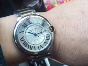 【第111期反馈】V6卡地亚蓝气球系列42MM,享人世间的繁华,品蓝气球之优雅