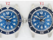 GF百年灵超级海洋二代v2版真假对比有什么破绽