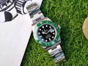 C厂41mm绿水鬼3235机芯对比原装评测讲解