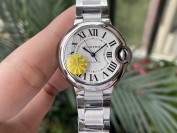 AF卡地亚蓝气球33mm机械表值得买吗?多少钱能买到