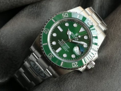 C厂绿水鬼3135对比正品,一眼假的破绽在哪里?