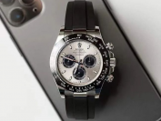 C厂劳力士迪通拿对比正品一眼假,灰胶迪4130机芯多少钱?