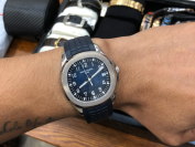 3k厂百达翡丽AQUANAUT系列5168G-001蓝手雷对比评测