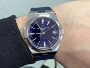 ppf厂/ZF厂江诗丹顿纵横四海蓝面与正品对比会有色差吗