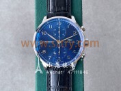 ZF厂万国葡计蓝面计时表开箱测评