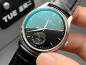 ZF厂积家超薄大师系列黑盘月相v2评测