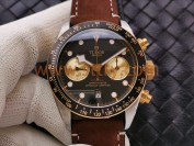 tw厂帝舵碧湾小怪兽79363黄金眼腕表测评