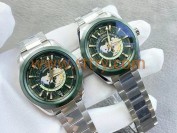 VS厂欧米茄海马150世界时绿盘做工测评