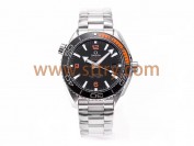 VS厂欧米茄海马600四分一橙细节做工测评