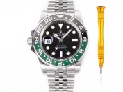 c厂劳力士格林尼治左撇子雪碧圈3285机芯跟原装区别