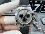 C厂劳力士4131灰胶迪做工细节评测