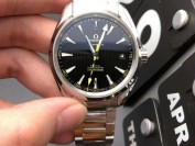 VS厂欧米茄海马150大黄蜂对比正品评测