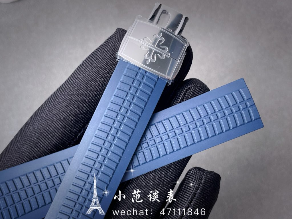3k厂百达翡丽AQUANAUT系列5168G-001蓝手雷对比评测 第10张 3k厂百达翡丽AQUANAUT系列5168G-001蓝手雷对比评测 第10张